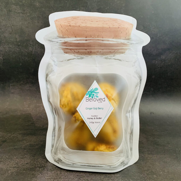 ginger goji berry cookies