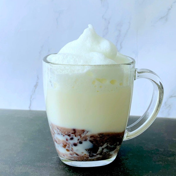 red bean latte