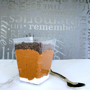 chocolate coconut hum-mousse