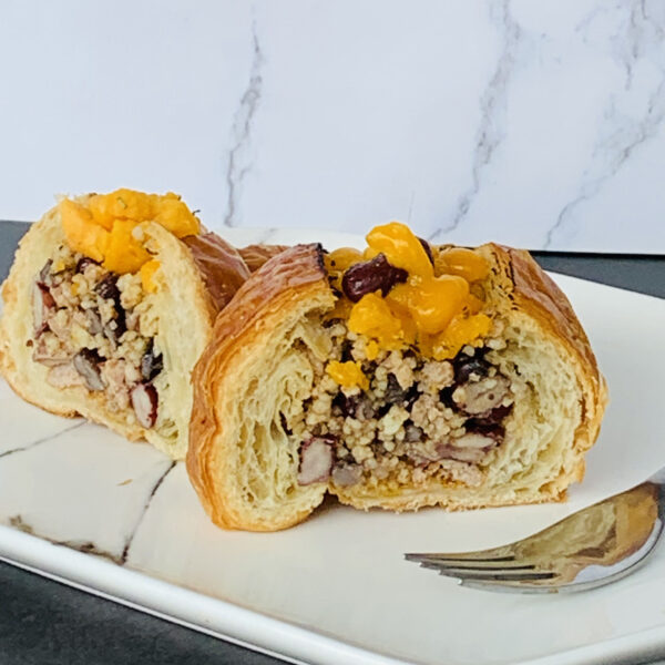croissant boat burrito