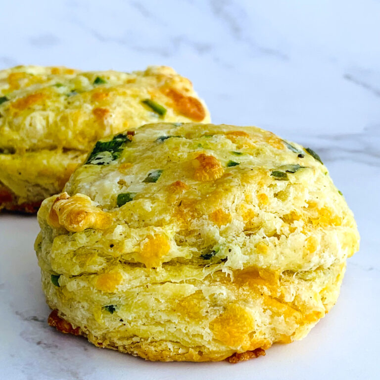 chive cheese scone