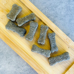 dog cookies black sesame