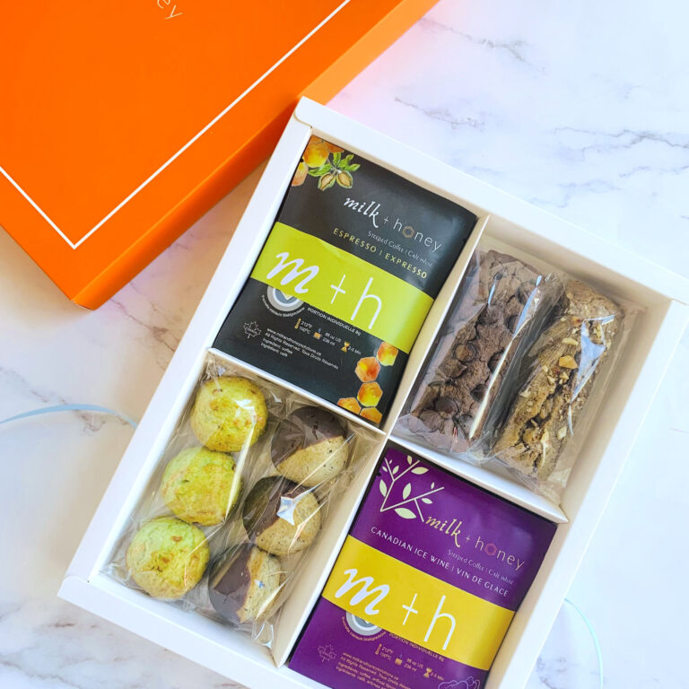 gift set cake coffee cookies