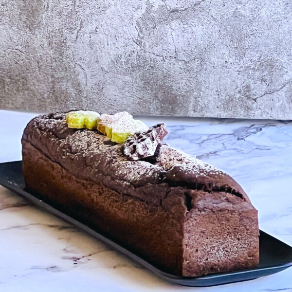 ube black bean cake