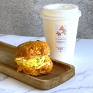 Mala spicy scone sammie