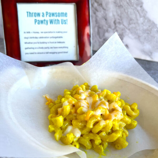 Mac & cheese for dogs