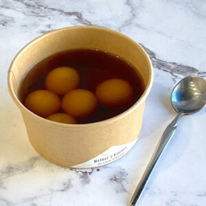 ice wine coffee rice ball dessert